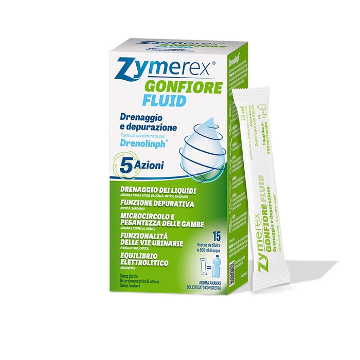 Zymerex Gonfiore Fluid 15 Bustine