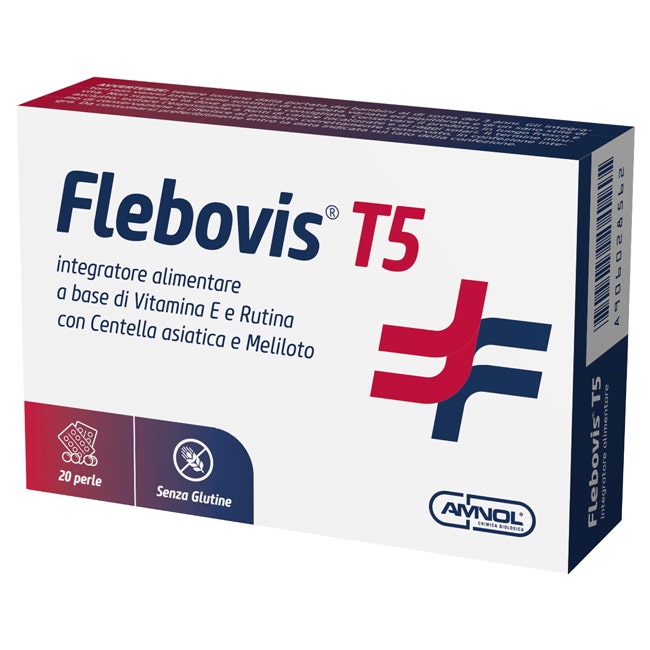 Flebovis T5 Integratore Carenze Alimentari 20 Capsule