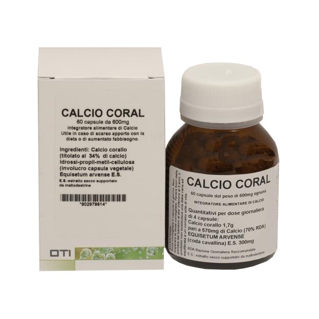 Oti Calcio Coral Integratore 60 Capsule