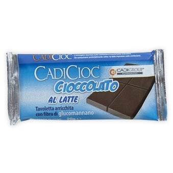 Cadicioc Barretta di Cioccolato al latte con Glucomannano 20 g