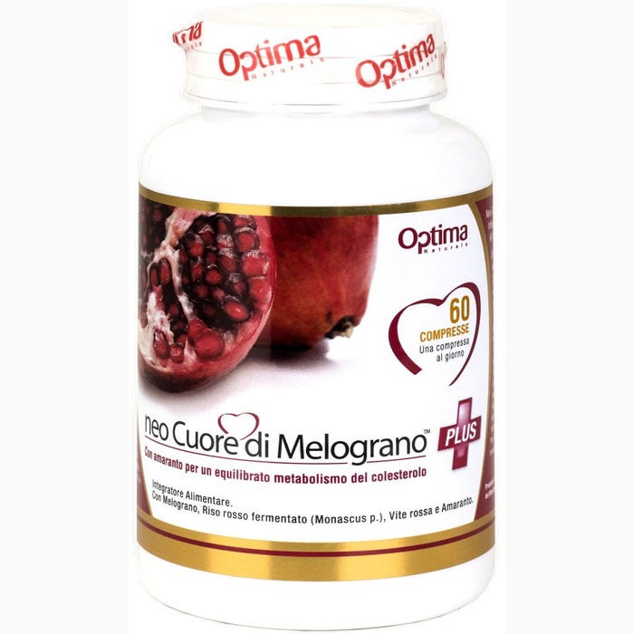Optima Neo Cuore Di Melograno Plus Integratore Colesterolo 60 Compresse
