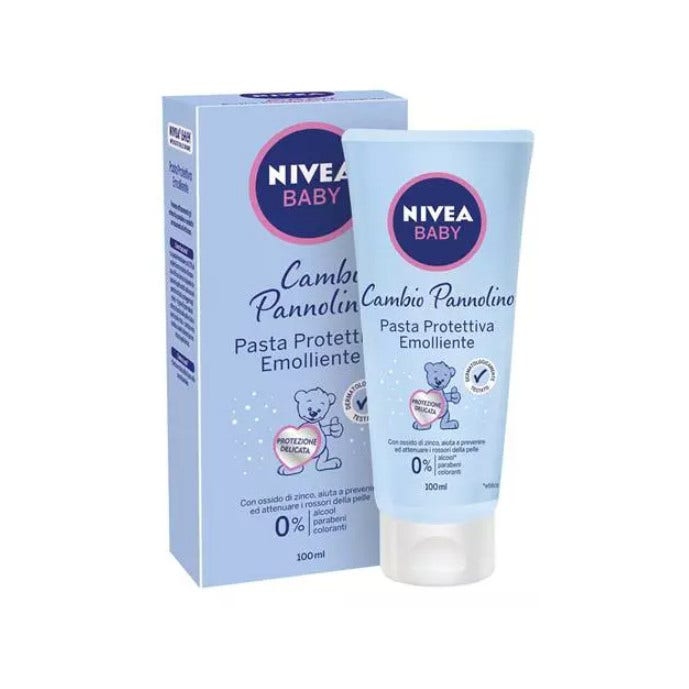 Nivea Baby Cambio Pannolino Pasta Protettiva Emolliente 100 ml