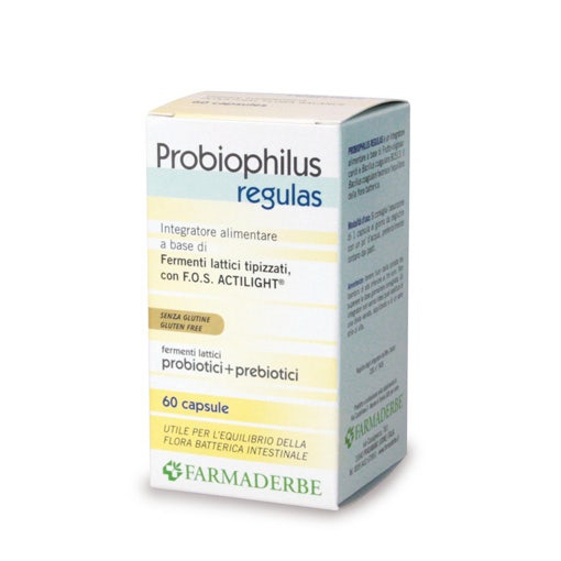 Farmaderbe Probiophilus Integratore Fermenti Lattici 60 Capsule
