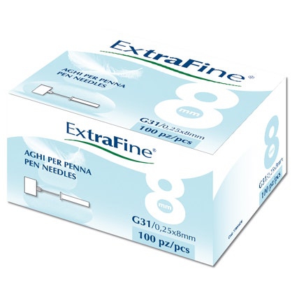 Desa Pharma Ago Extrafine Misura G31 8 mm 100 Pezzi
