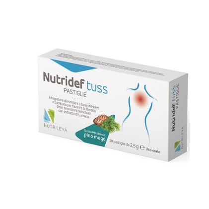 Nutridef Tuss 20 Pastiglie Pino Mugo