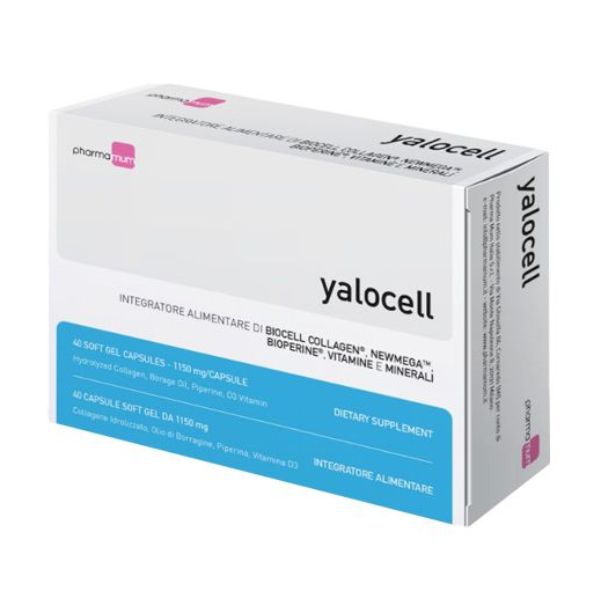 Yalocell Integratore Benessere Pelle e Ossa 40 Capsule