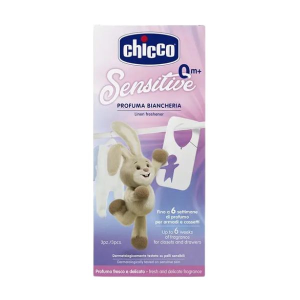 Chicco Sensitive Profumatore Per Armadi E Cassetti 3 Pezzi