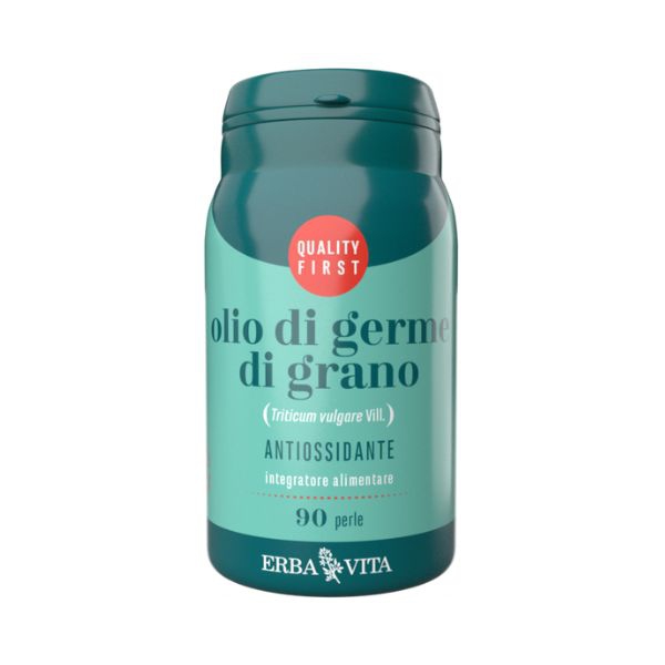 Erba Vita Olio di Germe di Grano Integratore Antiossidante 90 Perle