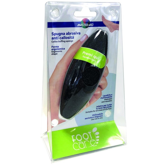 Master-Aid Spugna Abrasiva Anti-Callosita' 1 Pezzo