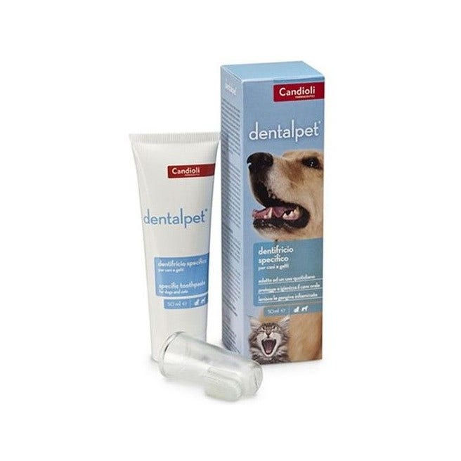 Candioli Dentalpet Dentifricio Per Cani e Gatti 50 ml