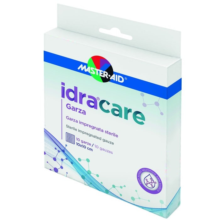 Master-Aid Idra Care Garza Impregnata 10x10cm 10 Pezzi