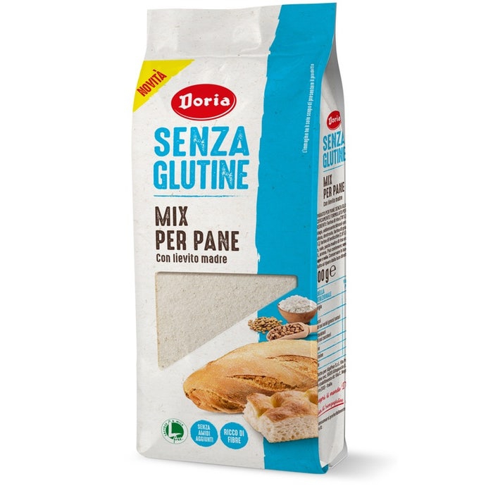 Doria Senza Glutine Mix Per Pane 500g