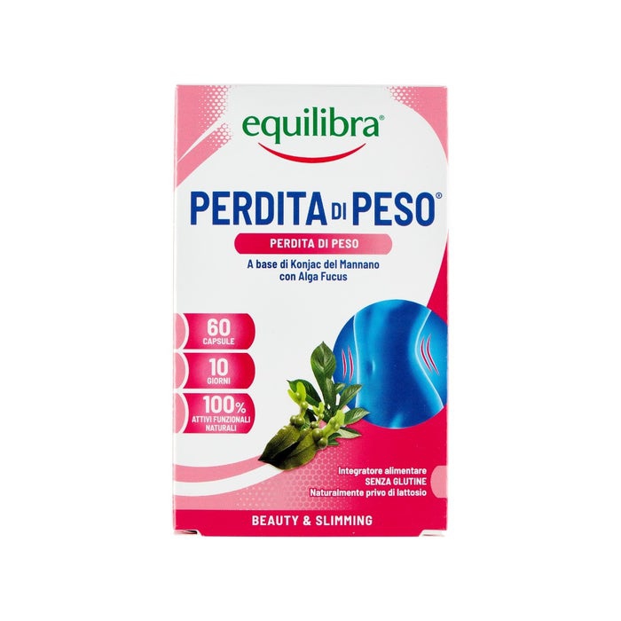 Equilibra Perdita di Peso Integratore Dimagrante 60 Capsule