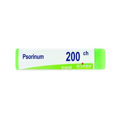  Trattamento omeopatico per sintomi di psoriasi e problematiche della pelle.