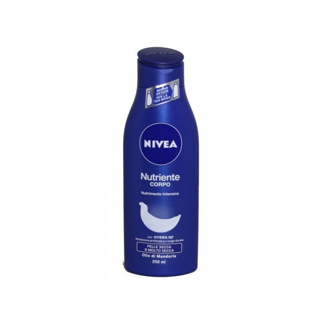 Nivea Body Crema Corpo Nutriente Pelle Secca o Molto Secca 250 ml