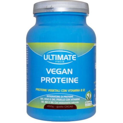 Ultimate Italia Vegan Proteine Integratore Cacao 450 g