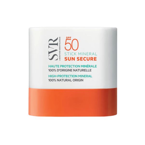 SVR Sun Secure Stick Minerale SPF50 Protezione Minerale 10 g