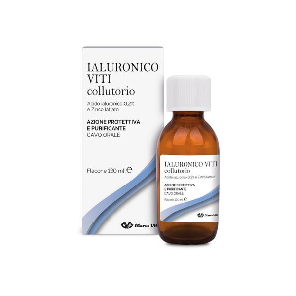 Ialuronico Viti Collutorio Ad Azione Protettiva e Purificante 120 ml