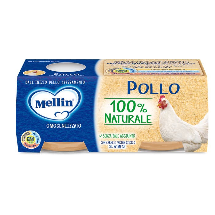 Mellin Omogeneizzato di Pollo 2 x 120 g