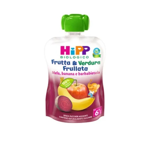 Hipp Bio Frutta E Verdura Frullata Mela Banana Barbabietola