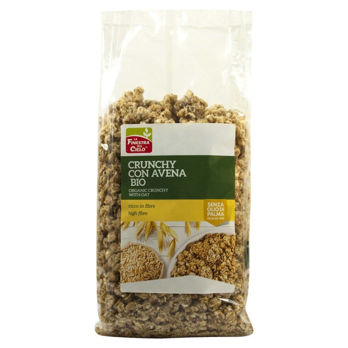 La Finestra sul Cielo Crunchy Con Avena Bio 375 g