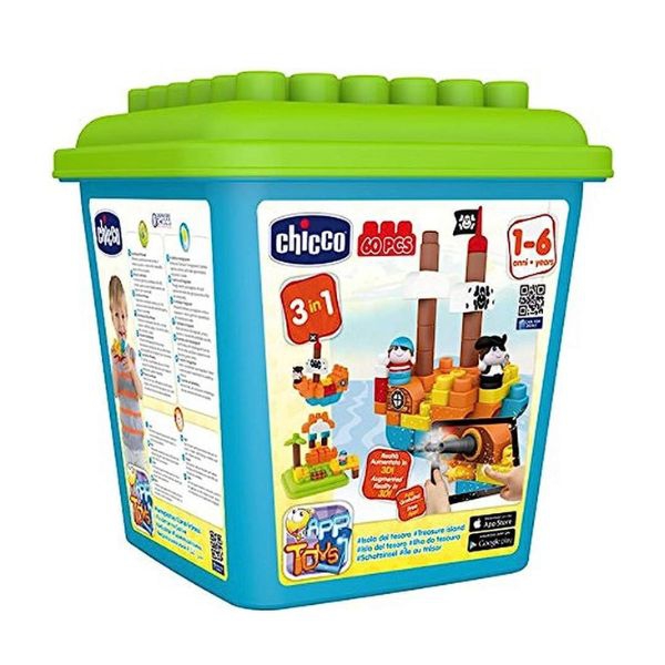Chicco Gioco Costruzione Isola Tesoro 60 Pezzi