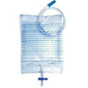 Farmac-Zabban Sacca Raccogli Urina Tubo 90 cm Con Scarico 30 Pezzi 2 L