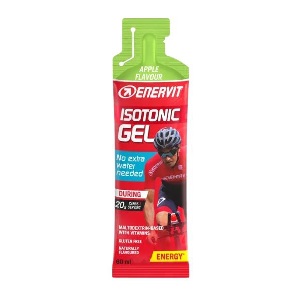 Enervit Isotonic Gel Energetico Integratore per Sportivi Gusto Mela 60 ml