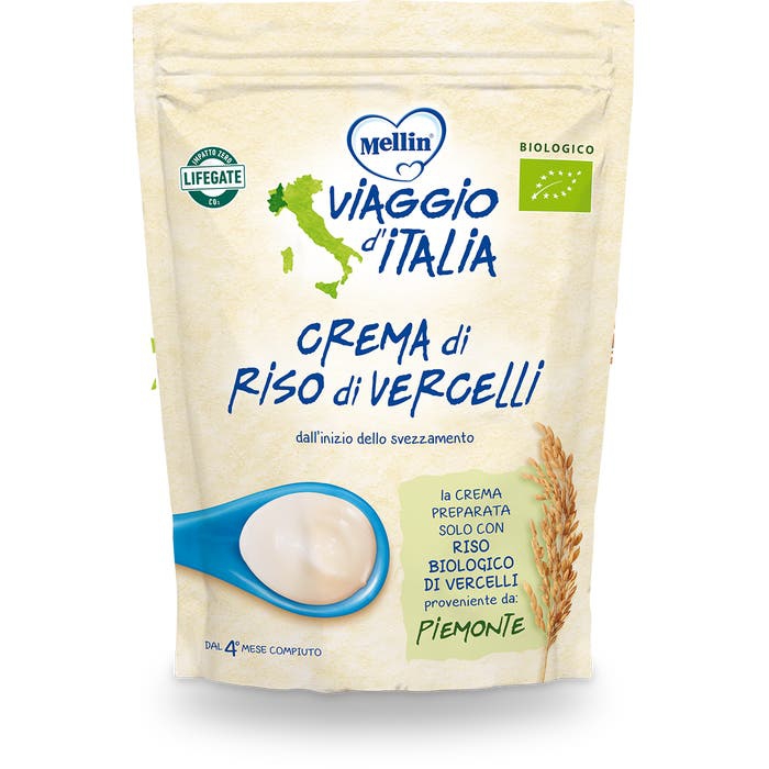 Mellin Viaggio D'Italia Crema Di Riso Di Vercelli 200g