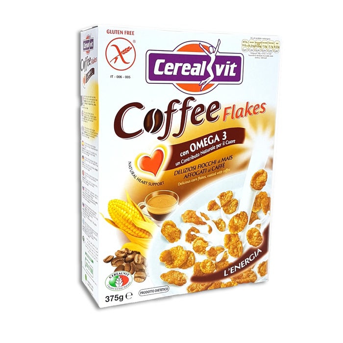 Cerealvit Dietolinea Coffee Flakes Senza Glutine 375 g