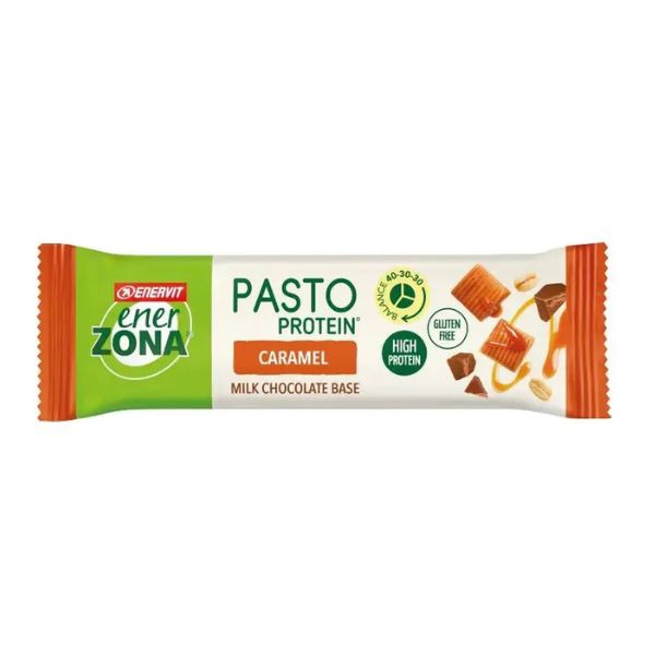 Enerzona Pasto Protein Caramel Barretta Sostitutiva Pasto 55 Gr