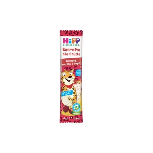 HiPP Barretta alla Frutta Banana, Amarena e Yogurt 23 gr
