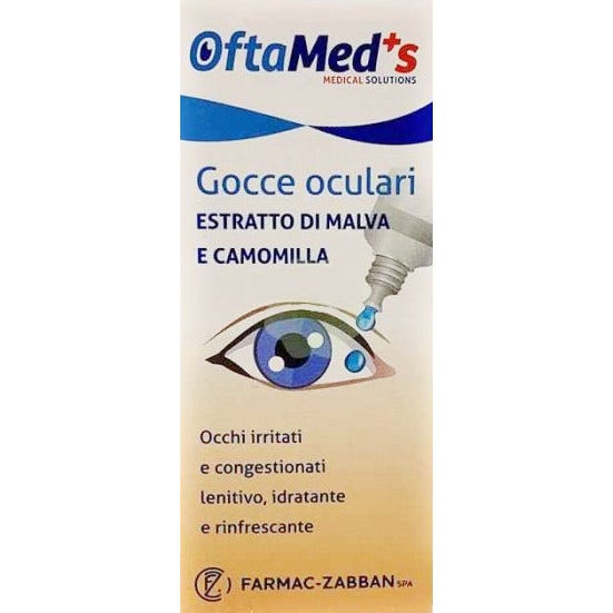 Oftamed's Gocce Oculari Camomilla E Malva 10ml