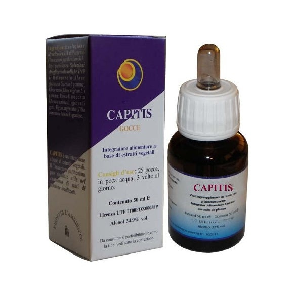 Herboplanet Capitis Integratore Gocce 50 ml