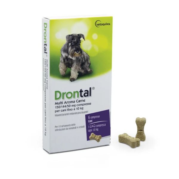  Antiparassitario per cani, elimina diversi tipi di parassiti intestinali.