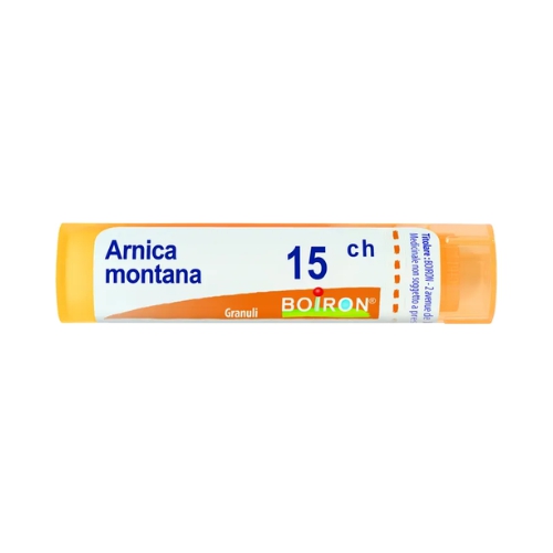  Granuli omeopatici a base di Arnica Montana per dolori e contusioni. Confezione 15CH.