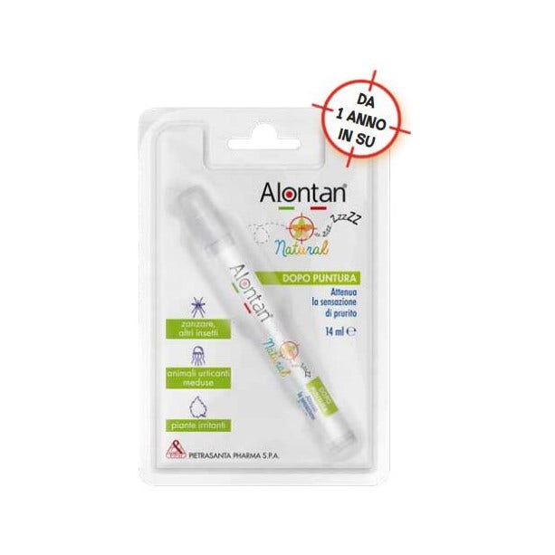 Alontan Natural Penna Dopo Puntura Per Prurito E Arrossamenti 15 ml