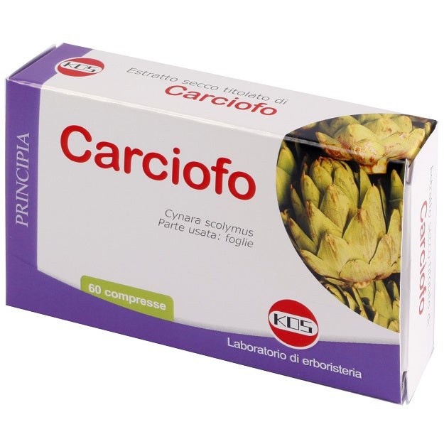 Kos Carciofo Estratto Secco Integratore 60 Compresse