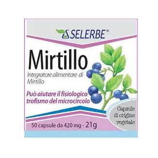 Mirtillo Estratto Secco Titolato 50 Capsule