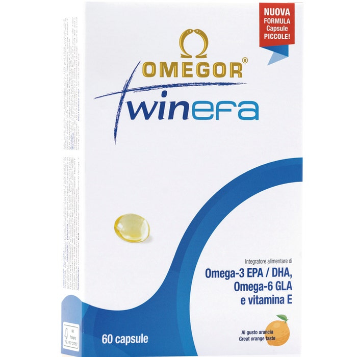 Omegor Twinefa Integratore Omega 3 Articolazioni e Ossa 60 Capsule
