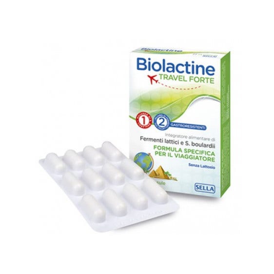 Biolactine Travel Forte 24 Capsule