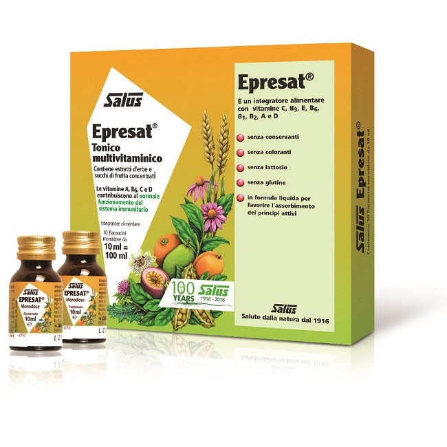 Salus Epresat Tonico Multivitaminico 10 Flaconcini da 10 ml