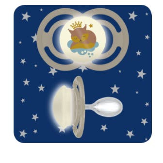 Mam Perfect Night Succhietto 6 Mesi+ Silicone Neutro
