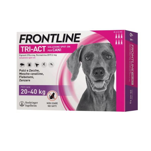  Antiparassitario per cani di grossa taglia, offre protezione prolungata da pulci e zecche.