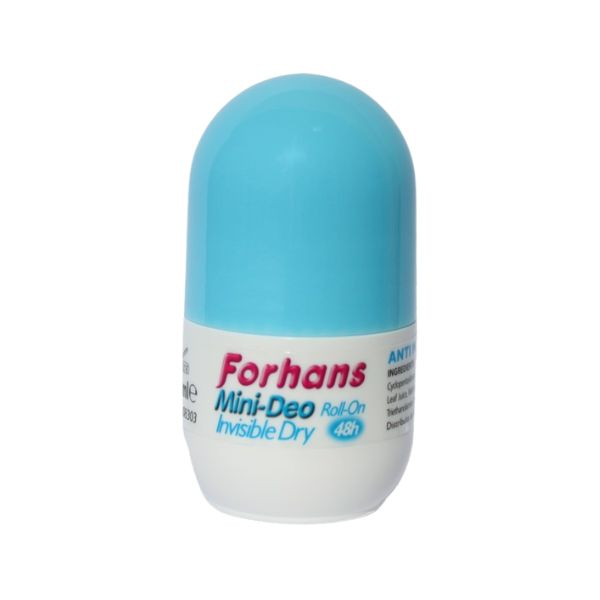 Forhans Mini Deodorante Roll-On Invisible Dry 20ml