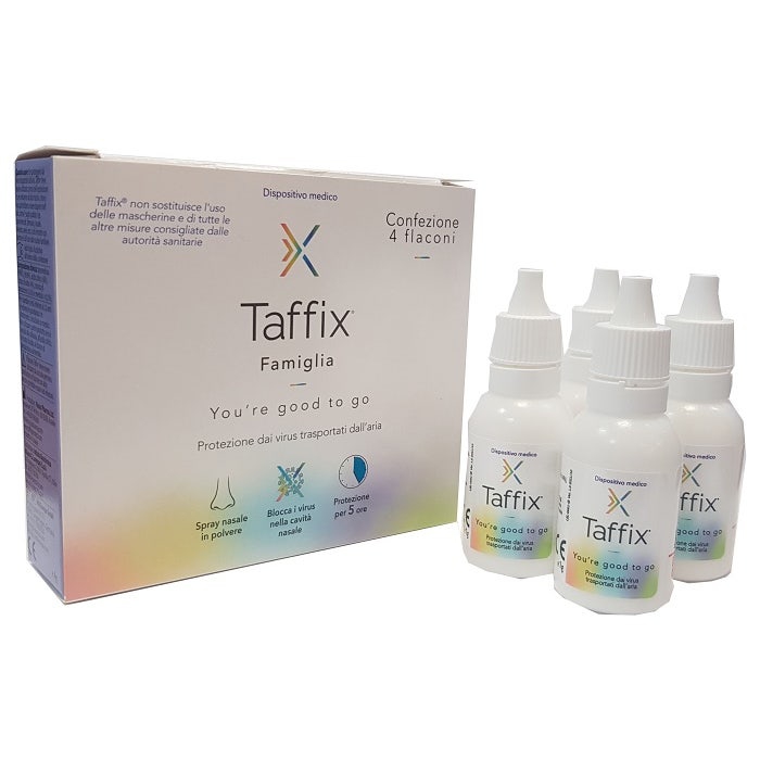 Taffix Famiglia Spray Nasale Polvere 4 Flaconi
