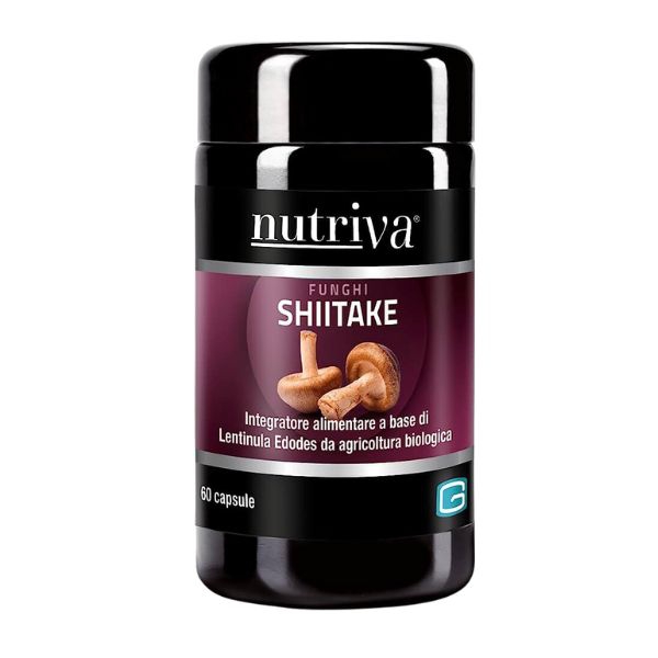 Nutriva Shitake Integratore Difese Organismo 60 Capsule Vegetali