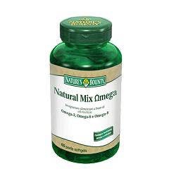 Nature's Bounty Natural Mix Omega Integratore Pelle e Articolazioni 60 Perle Sof