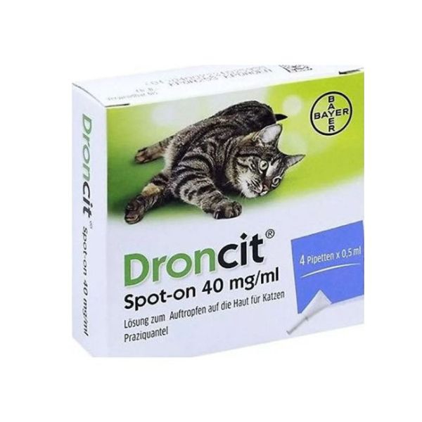  Antiparassitario per gatti, facile da applicare con formulazione spot-on.