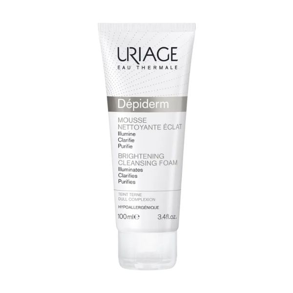 Uriage Depiderm Mousse Detergente Viso Illuminante 100 ml